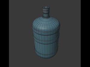 water bottle Model 3D