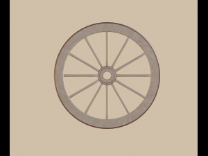 wheel 3D 모델