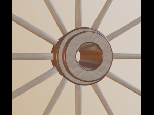 wheel 3D 모델