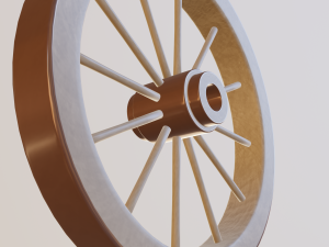 wheel 3D 모델