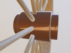 wheel 3D 모델