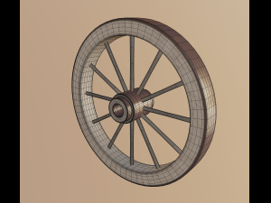 wheel 3D 모델