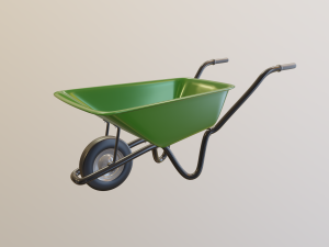 wheelbarrow 3Dモデル