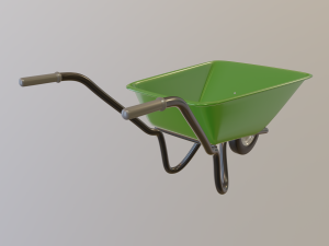 wheelbarrow 3D मॉडल
