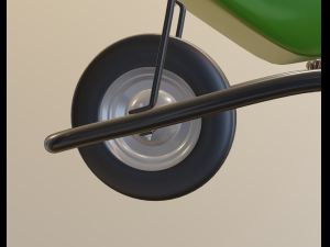 wheelbarrow 3D मॉडल