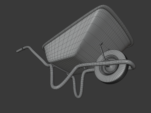 wheelbarrow 3D मॉडल