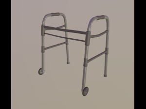 wheeled walker 3D मॉडल