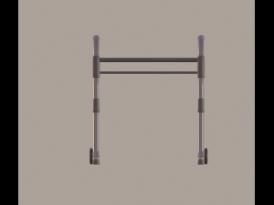 wheeled walker Model 3D