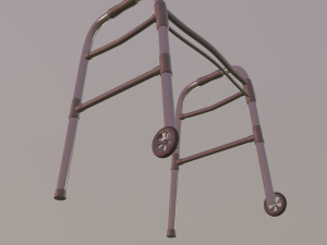 wheeled walker Model 3D