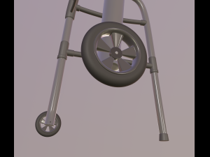 wheeled walker Model 3D