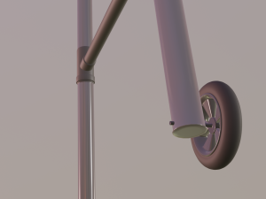 wheeled walker Model 3D