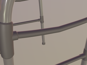 wheeled walker Model 3D