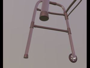 wheeled walker Model 3D