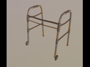 wheeled walker Model 3D