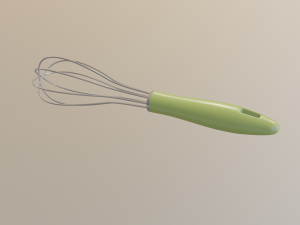 whisk Modelo 3D