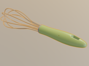whisk 3Dモデル