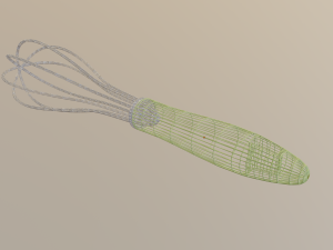 whisk 3Dモデル