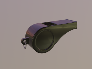 whistle 3D Model