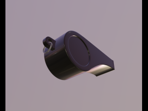 whistle 3D Model