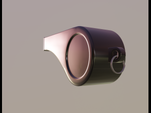 whistle 3D Model