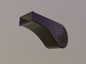 whistle 3D Model