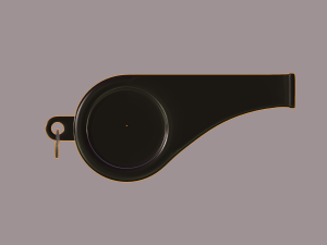 whistle 3D Model