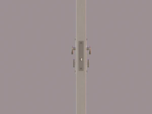 porta bianca Modello 3D
