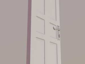 white door 3D Model