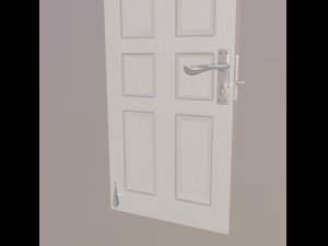 white door 3D Model