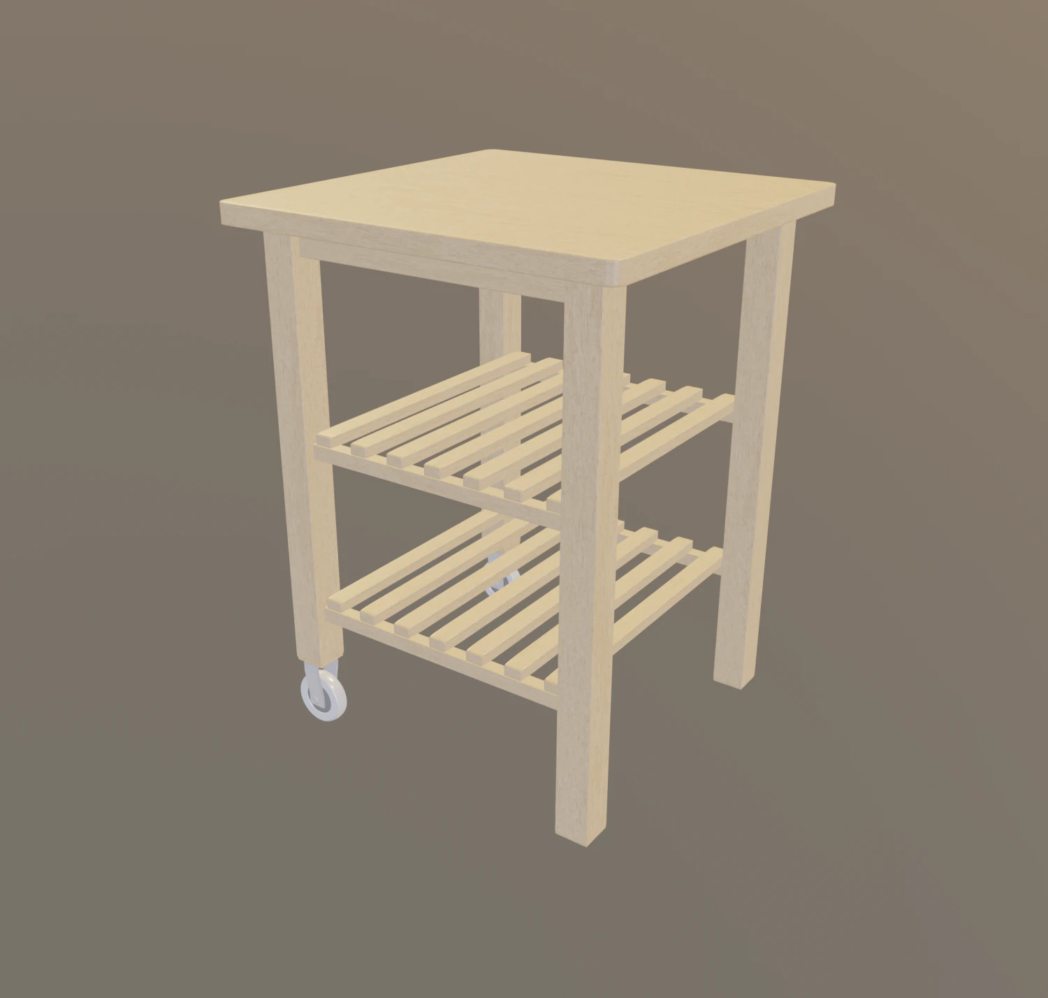wooden cart 3D Model .c4d .max .obj .3ds .fbx .stl .blend 