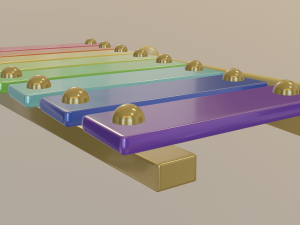 xylophone 3D-Modell