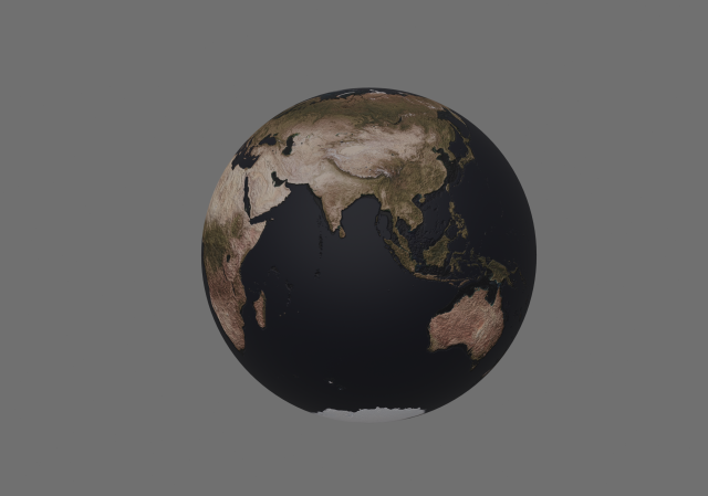 earth Modelo 3D .c4d .max .obj .3ds .fbx .stl .blend 