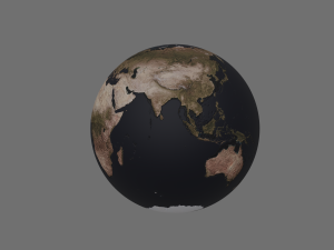 earth 3D-Modell