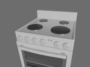 stove 3D 모델