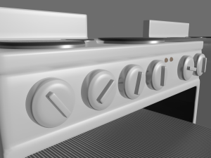 stove 3D 모델