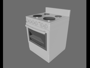 stove 3D 모델