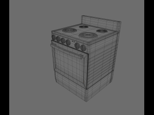 stove 3D 모델