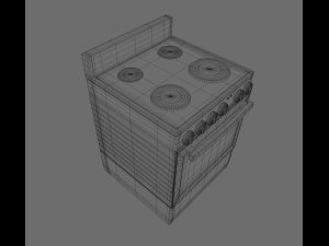 stove 3D 모델
