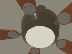 ceiling fan 3D 模型