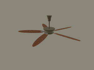 ceiling fan 3D 模型