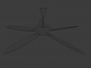 ceiling fan 3D 模型