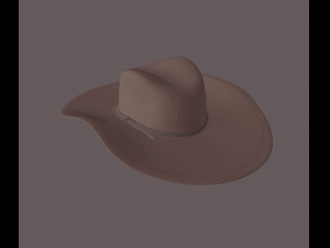 cowboy hat 3D Модель