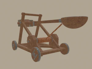 Katapult 3D Modell