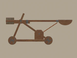 Katapult 3D Modell