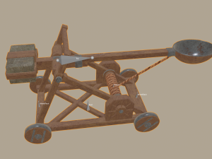 catapult Modèle 3D