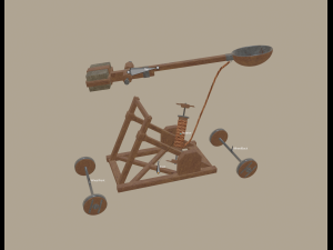 catapult Modèle 3D