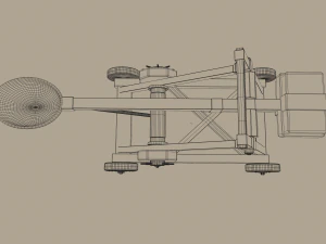 Katapult 3D Modell