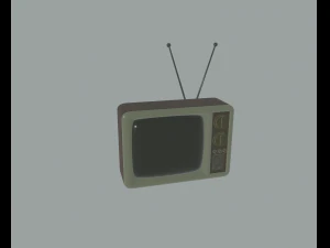 retro tv 3D Model