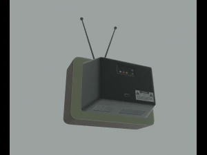 retro tv 3D Model