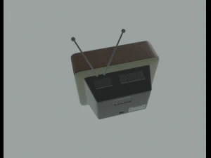 retro tv 3D Model